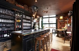 Thämers Restaurant – Bild vom Tresen – Großneumarkt in Hamburg 