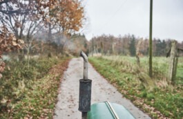 Fotografie vom alten Trecker 